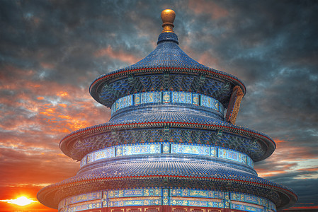 天坛北京市中心的座寺庙修道院建筑群天堂之庙图片