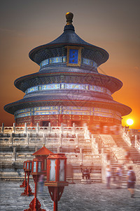 天坛北京市中心的座寺庙修道院建筑群天堂之庙图片