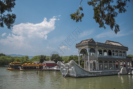 石船北京夏季皇宫石船北京图片