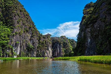 越南宁滨附近的谭科比东旅游目的地越南TAMCOC旅游目的地图片