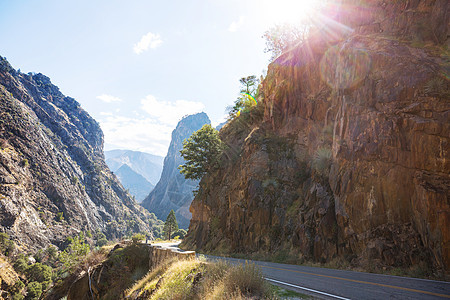 国王河峡谷国王峡谷红杉公园加利福尼亚美国图片