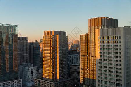建筑城市摩天大楼办公大楼东京市中心东京城市的摩天大楼办公楼图片