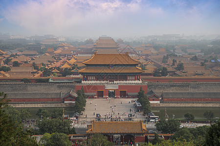 瓷器博物馆紫禁城世界上最大的宫殿建筑群位于中国北京的中心背景