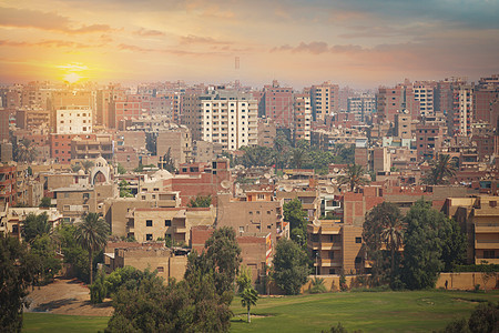开罗城市的建筑景观埃及图片