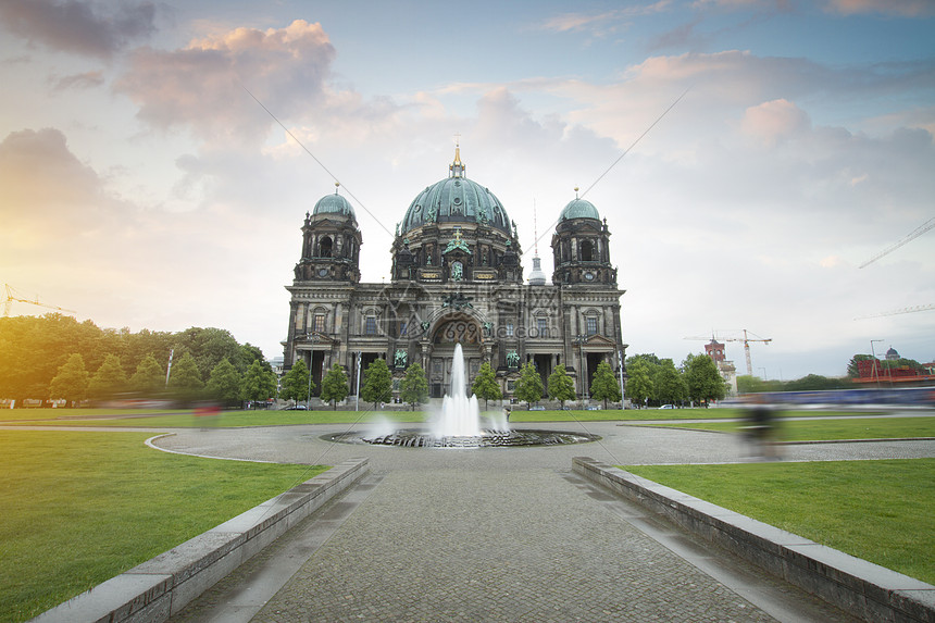 柏林大教堂德国最大的福音教会图片