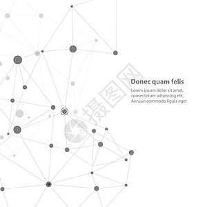 分子键元素的现代矢量现代矢量图片