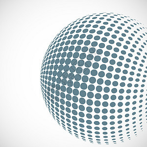 矢量半色调球元素矢量半色调球元素图片