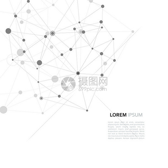 分子键元素的现代矢量分子键元素的现代矢量图片