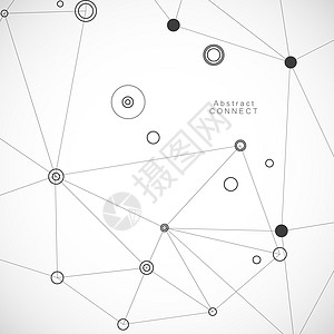 矢量抽象分子连接医学生物学化学技术的技术载体抽象分子连接医学生物学化学技术的技术图片