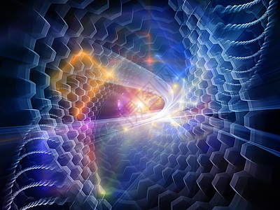 光波系列光曲线正弦波的成适合科学现代技术项目的背景图片