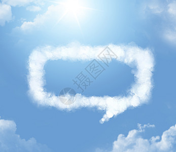话框形状的Cloudlet图片