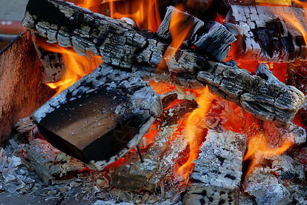 火,火焰灰烬的背景背景图片