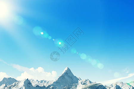 冬天雪山背景图像图片