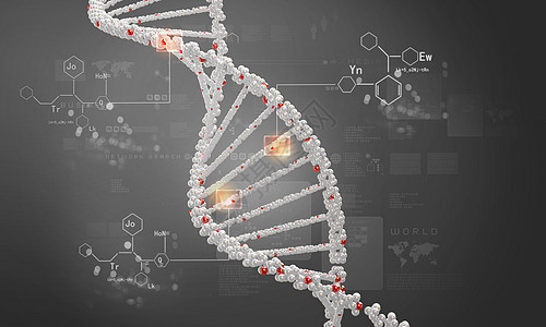 DNA分子高科技DNA分子的生物化学背景图片