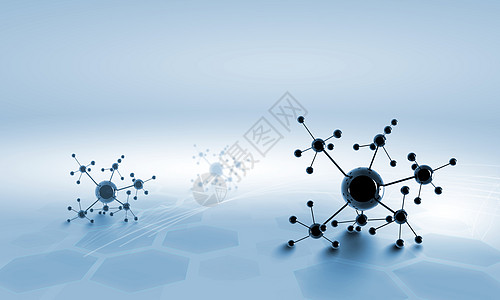 分子链分子链的高科技背景背景图片