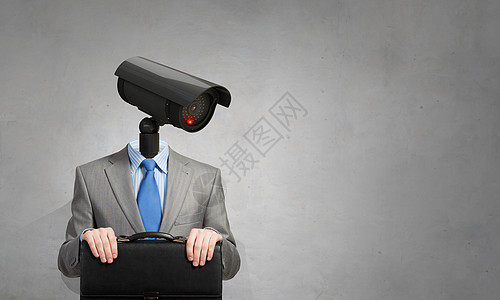 小偷保护你的隐私相机为首的人的肖像安全设计图片