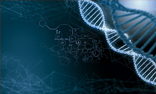 DNA分子高科技DNA分子的生物化学背景图片