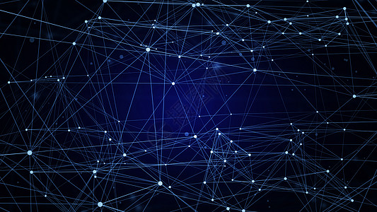 抽象技术背景抽象蓝色技术数字网格背景图像图片