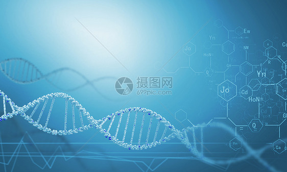 DNA分子高科技DNA分子的生物化学背景图片