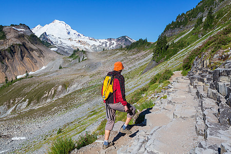 华盛顿贝克尔山地区徒步旅行图片