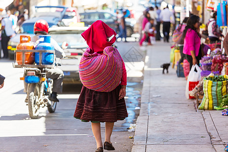 秘鲁人城市街道图片