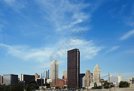 匹兹堡天际线,宾夕法尼亚州没品牌名称版权象图片