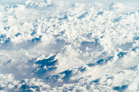 地球云美丽景观的鸟瞰图图片