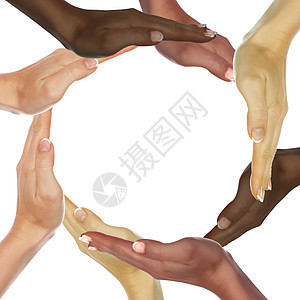 同种族的人的手的图片图片