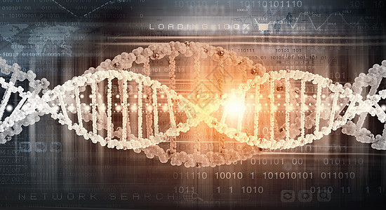 DNA分子高科技DNA分子的生物化学背景图片