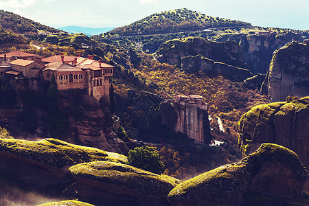 希腊的流星修道院Instagram过滤器图片
