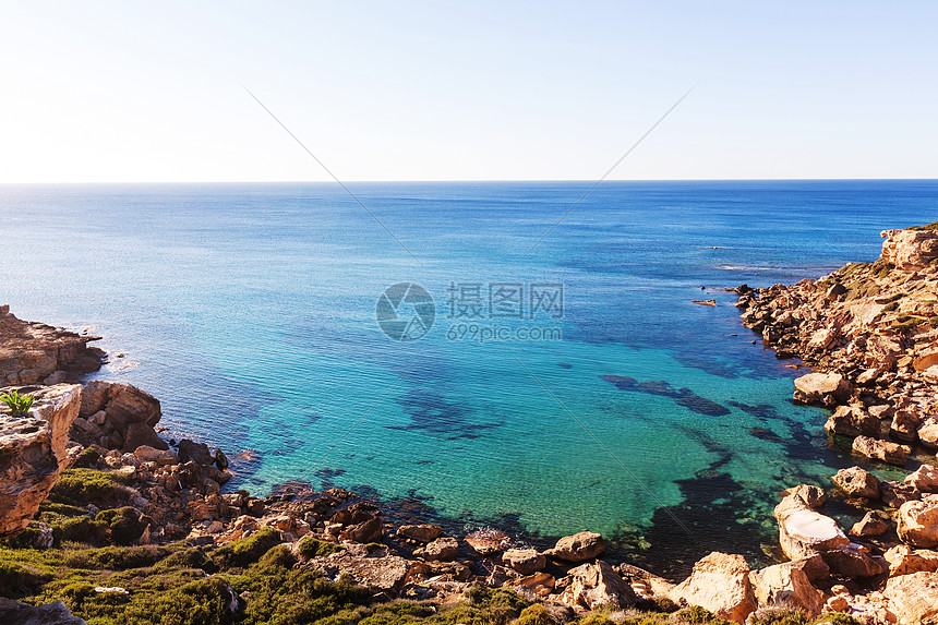 塞浦路斯美丽的海滨图片