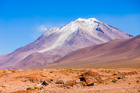 奥莱格火山,东方看,利维亚侧图片