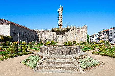 佛罗伦萨市政广场巴巴拉花园与布拉格城堡,葡萄牙背景