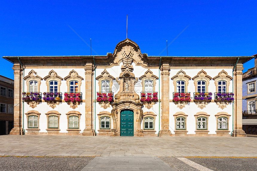 布拉加市政厅位于葡萄牙布拉加的座地标建筑那里卡马拉市,市地方图片