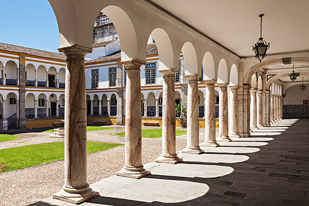 埃沃拉大学,葡萄牙古老的大学,成立于16世纪,由红衣主教恩里克多姆亨里克,它被交付给耶稣社会背景图片