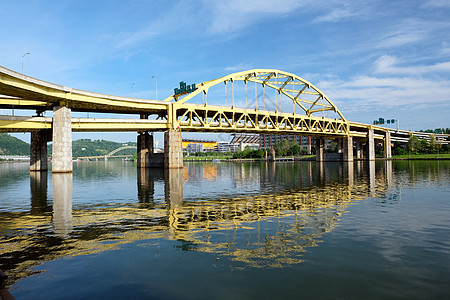 宾夕法尼亚州匹兹堡的桥没品牌名称版权象图片