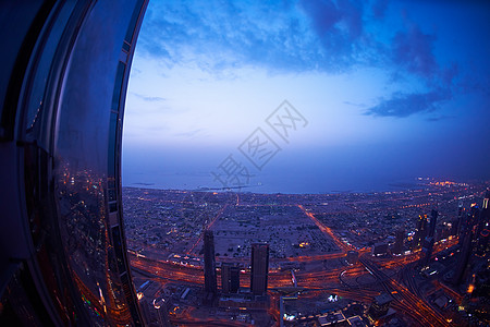 城市天际线夜景迪拜夜天际线迪拜街道晚上迪拜alyaqoub塔迪拜千广场迪拜酋长扎耶德路晚上迪拜夜景迪拜城市景观夜背景
