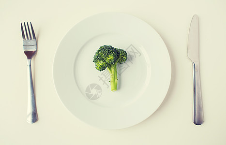 健康的饮食,饮食,素食烹饪西兰花盘子里图片