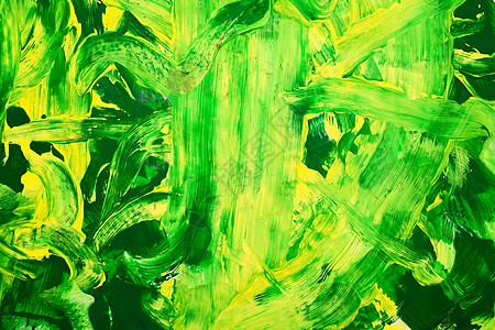抽象的彩色纹理,涂上黄色绿色图片