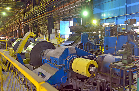 钢铁厂角色钢的生产背景图片