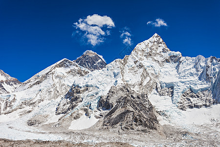 珠穆朗玛峰,珠穆朗玛峰卢霍特景观,尼泊尔喜马拉雅图片