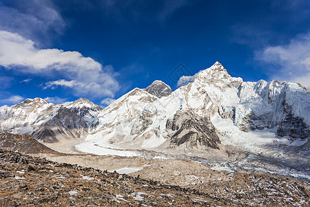 珠穆朗玛峰,珠穆朗玛峰卢霍特景观,尼泊尔喜马拉雅图片