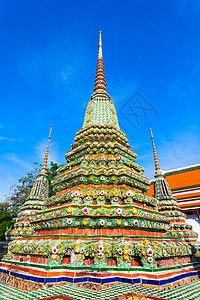 法拉马哈切迪西拉贾卡恩泰国曼谷沃特佛寺建筑群中座42米高的佛塔图片