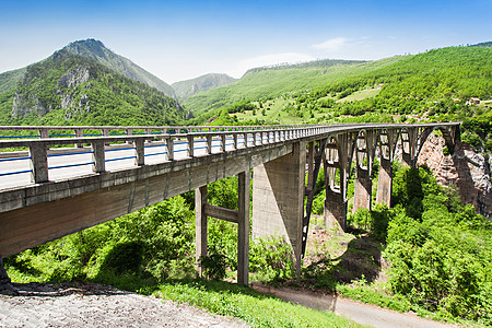 塔拉桥黑山塔拉河上的座混凝土拱桥图片