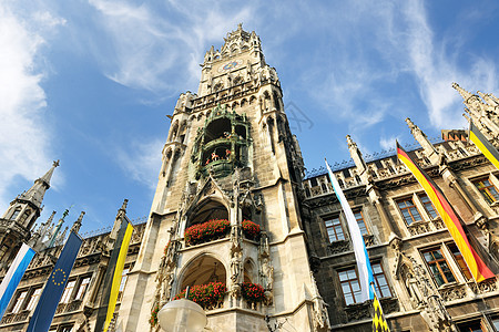 慕尼黑Marienplatz,新市政厅Frauenkirche便便旅游目的地市中心图片