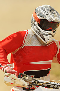 摩托车越野自行车场比赛中代表速度力量的,极限男子运动图片