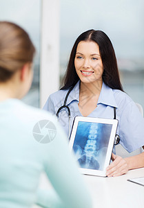 护士电脑医疗保健,医学,放射学技术女微笑医生护士X光片PC背景