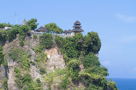 印度尼西亚巴厘岛的普拉乌卢瓦图神庙景观图片