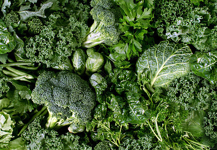 绿色蔬菜深色多叶食物背景种健康的饮食的新鲜花园生产机种植,健康的象征,如甘蓝,瑞士,查德,菠菜,甘蓝,西兰花背景图片