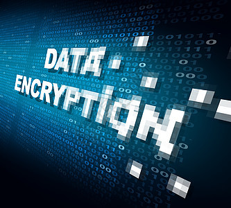 数据加密指互联网安全的词被像素化加密,成为存储云安全服务器上的受保护的私信息,密码软件技术的符号图片
